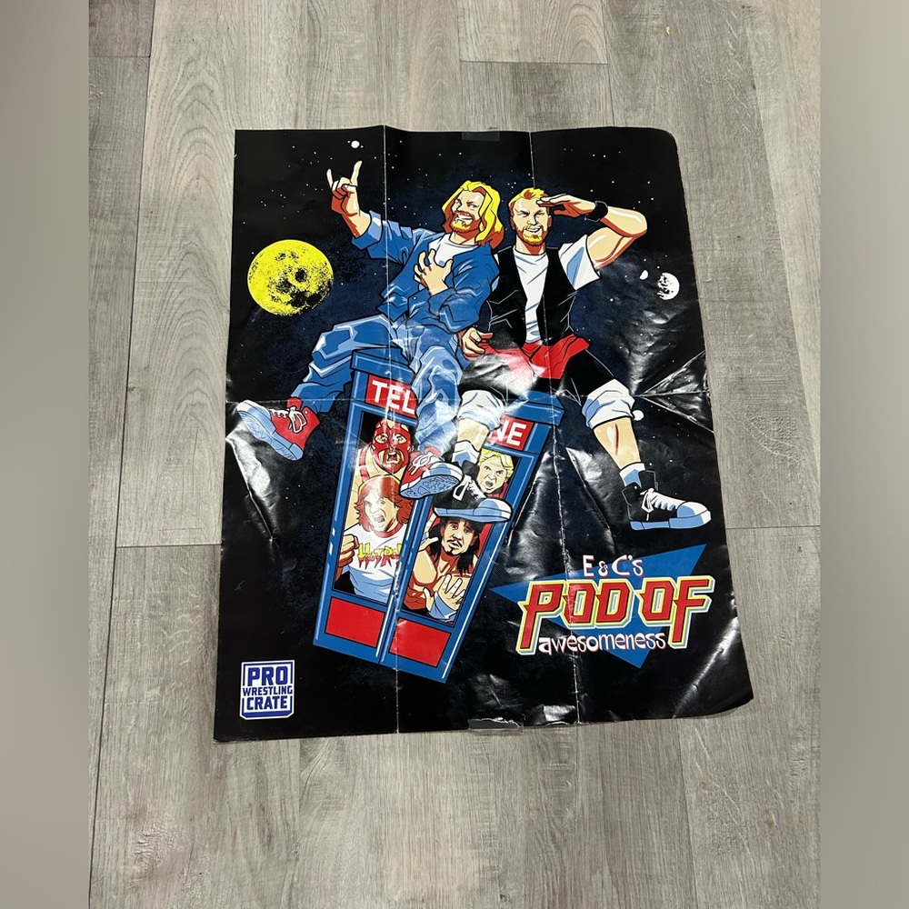 💚2 FOR 25 LISTING SALE💚 Edge & Christian poster - E&C’s pod! Pro wrestling crate